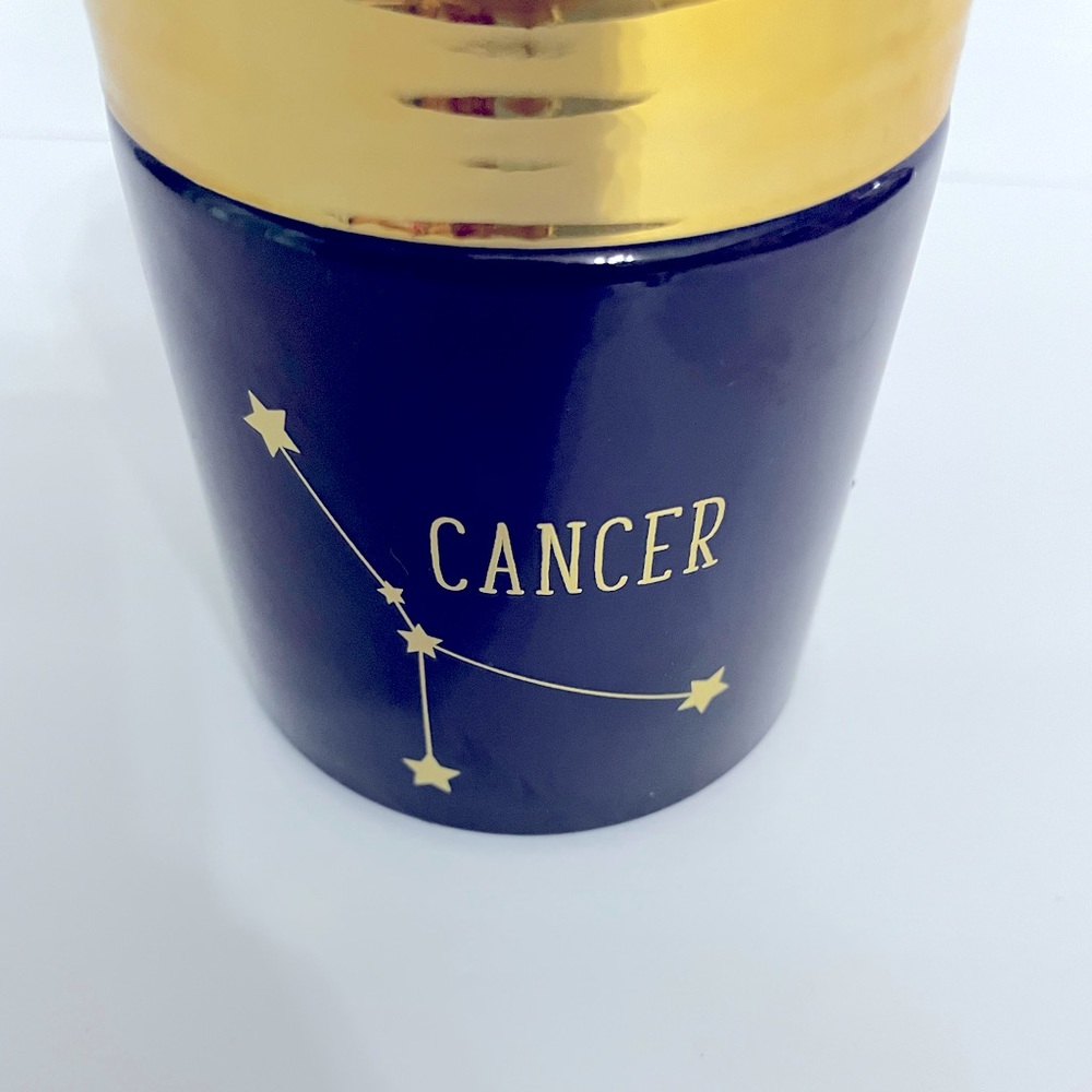 Cancer zodiac candle